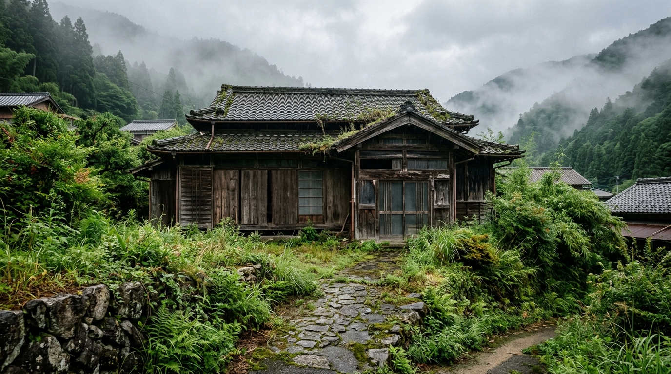 O Fenômeno das Casas Abandonadas no Japão (Akiya): Como Funciona o Akiya Bank, Custos Reais e o Vocabulário Imobiliário