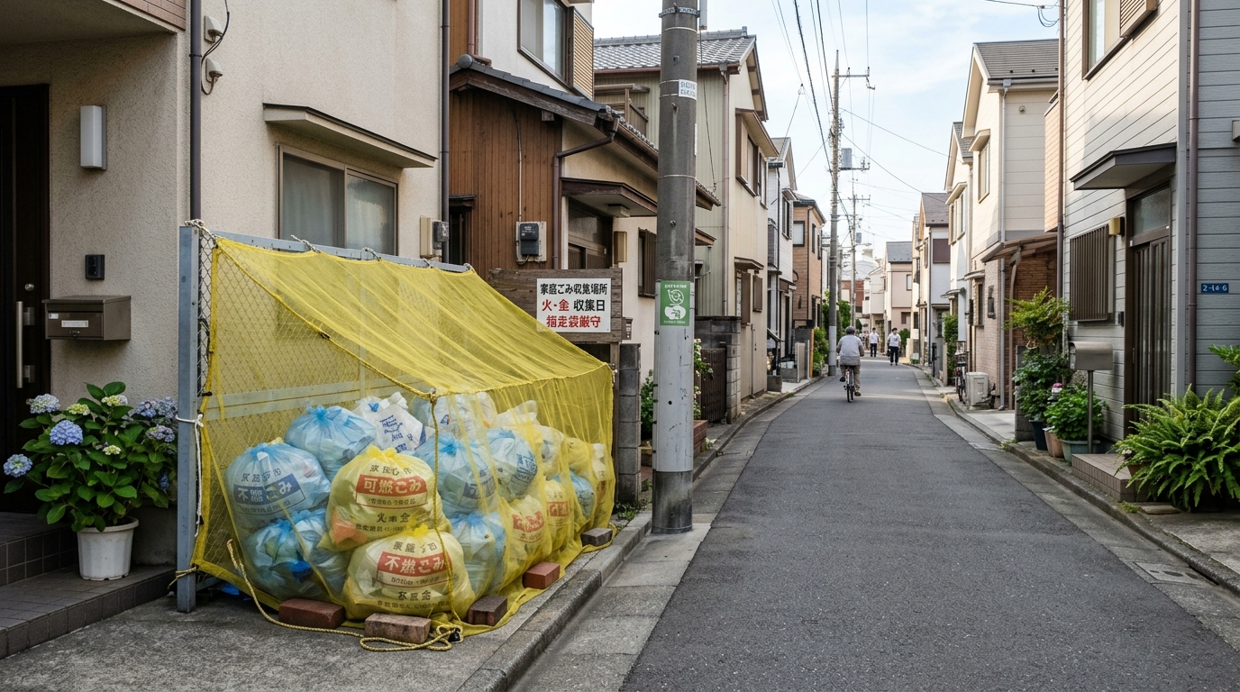 A Arte da Separação do Lixo no Japão: Guia de Reciclagem para Residentes