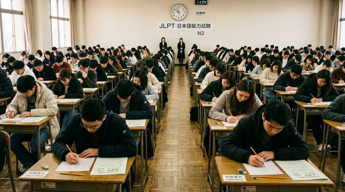 Guia Completo para Passar no JLPT N2: Estratégia, Kanjis e Gramática